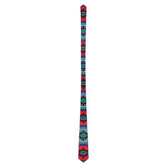 Okotoks Mountain Classic Necktie (Two Sides) Classic Necktie e-joyer 