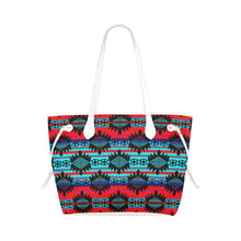 Load image into Gallery viewer, Okotoks Mountain Clover Canvas Tote Bag (Model 1661) Clover Canvas Tote Bag (1661) e-joyer 
