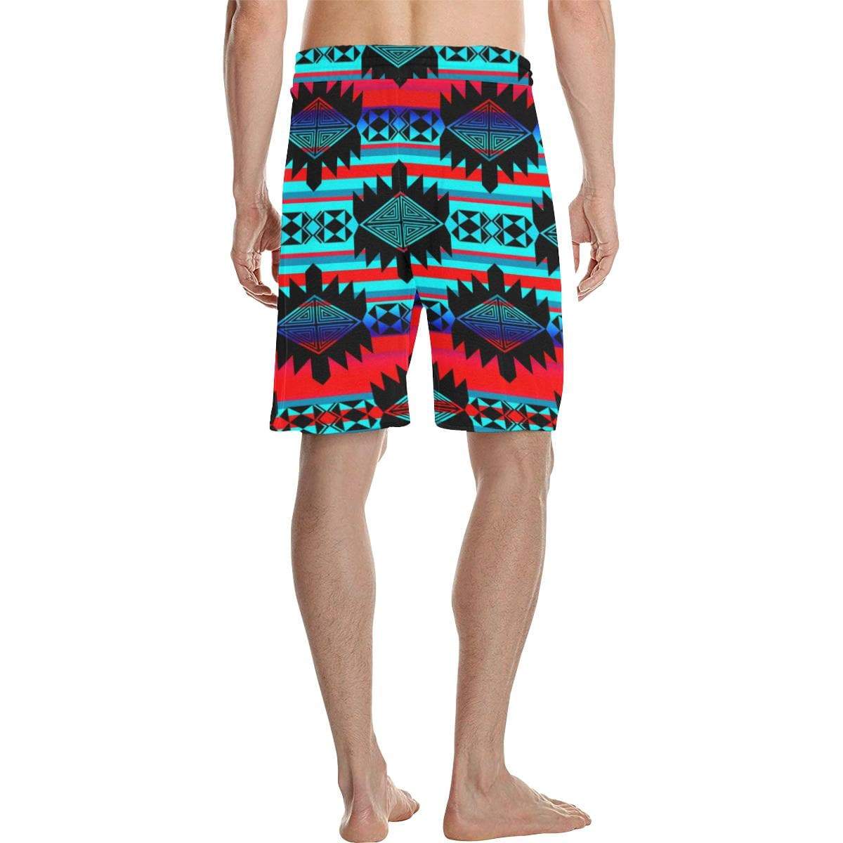 Okotoks Mountain Men's All Over Print Casual Shorts (Model L23) Men's Casual Shorts (L23) e-joyer 