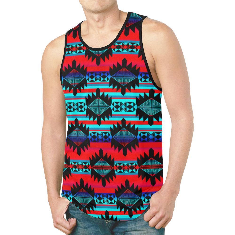 Okotoks Mountain New All Over Print Tank Top for Men (Model T46) New All Over Print Tank Top for Men (T46) e-joyer 