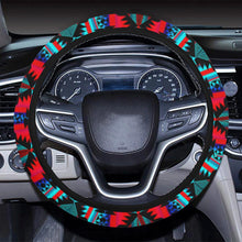 Load image into Gallery viewer, Okotoks Mountain Steering Wheel Cover with Elastic Edge Steering Wheel Cover with Elastic Edge e-joyer 
