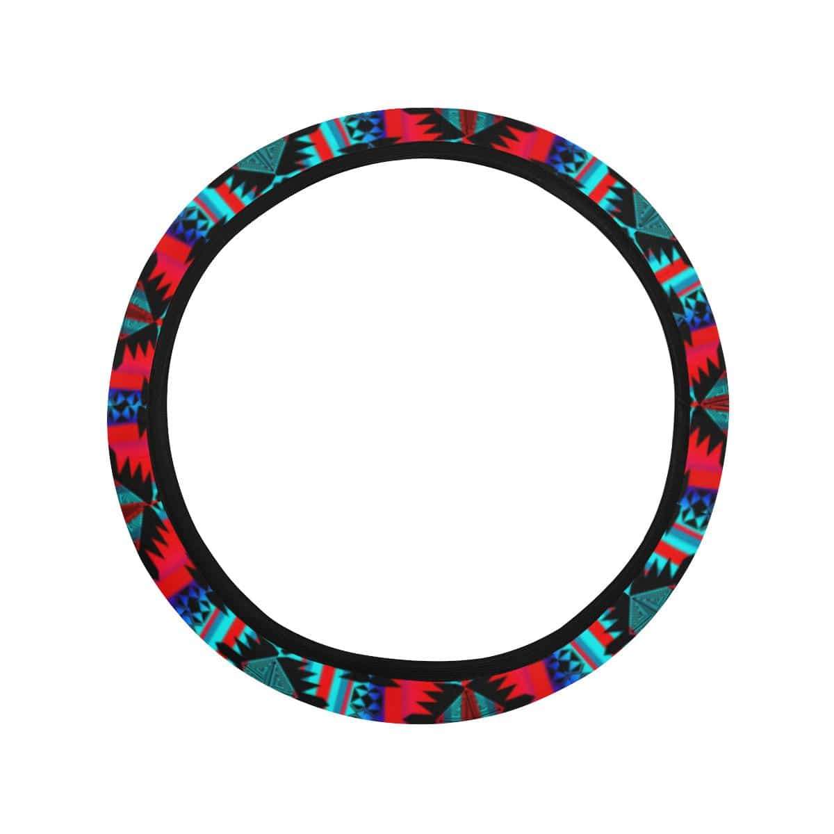 Okotoks Mountain Steering Wheel Cover with Elastic Edge Steering Wheel Cover with Elastic Edge e-joyer 