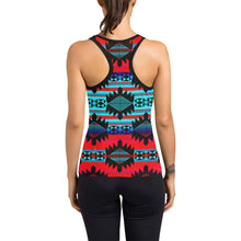 Load image into Gallery viewer, Okotoks Mountain Women&#39;s Racerback Tank Top (Model T60) Racerback Tank Top (T60) e-joyer 
