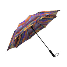 Load image into Gallery viewer, Okotoks Mountains Semi-Automatic Foldable Umbrella Semi-Automatic Foldable Umbrella e-joyer 
