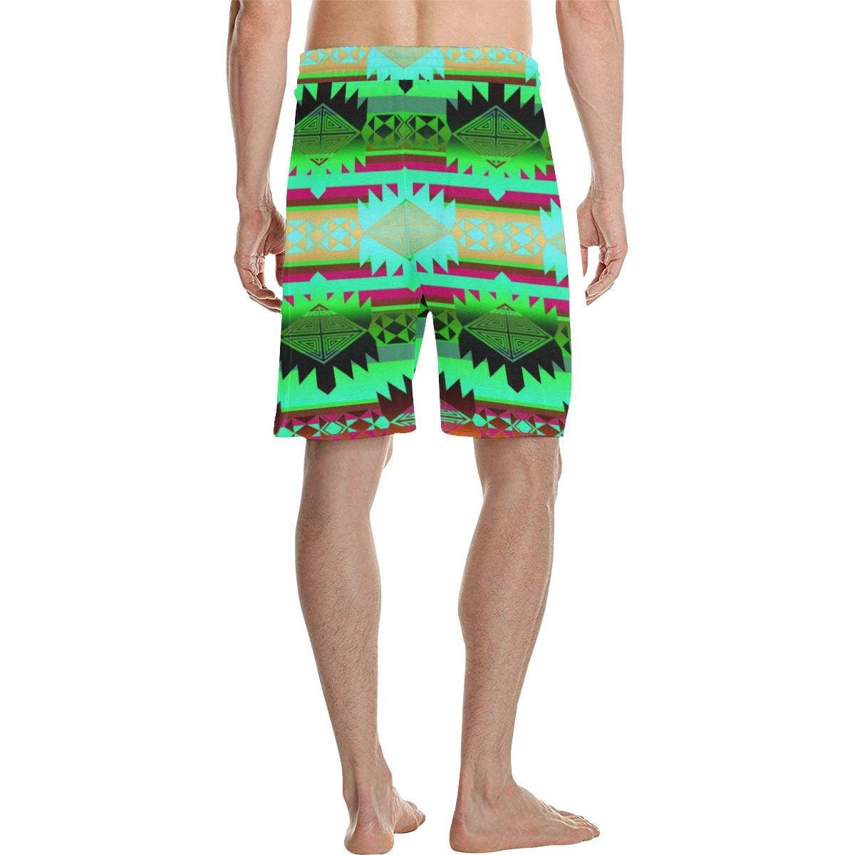 Okotoks Valley Men's All Over Print Casual Shorts (Model L23) Men's Casual Shorts (L23) e-joyer 