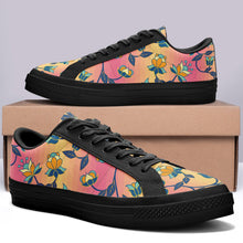 Load image into Gallery viewer, Orange Days Aapisi Low Top Canvas Shoes Black Sole aapisi Herman 
