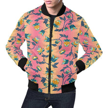 Load image into Gallery viewer, Orange Days All Over Print Bomber Jacket for Men (Model H19) All Over Print Bomber Jacket for Men (H19) e-joyer 
