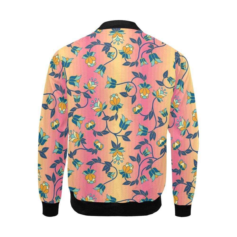 Orange Days All Over Print Bomber Jacket for Men (Model H19) All Over Print Bomber Jacket for Men (H19) e-joyer 
