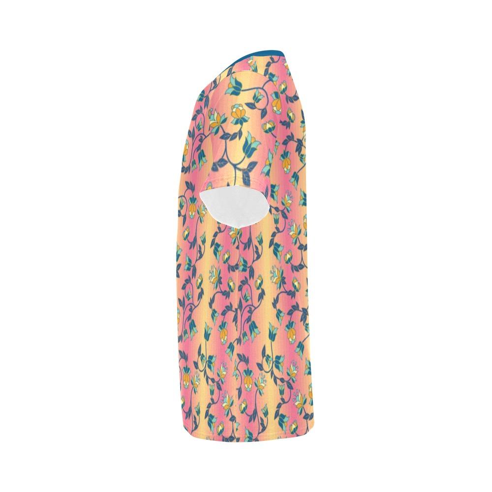 Orange Days All Over Print T-Shirt for Men (USA Size) (Model T40) All Over Print T-Shirt for Men (T40) e-joyer 