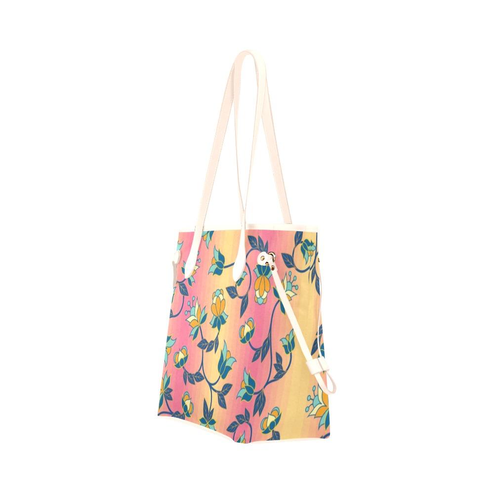 Orange Days Clover Canvas Tote Bag (Model 1661) Clover Canvas Tote Bag (1661) e-joyer 