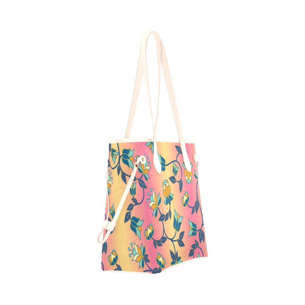 Orange Days Clover Canvas Tote Bag (Model 1661) Clover Canvas Tote Bag (1661) e-joyer 