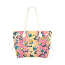 Load image into Gallery viewer, Orange Days Clover Canvas Tote Bag (Model 1661) Clover Canvas Tote Bag (1661) e-joyer 
