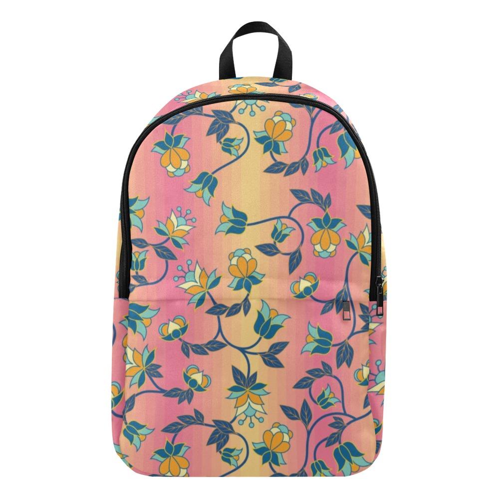 Orange Days Fabric Backpack for Adult (Model 1659) Casual Backpack for Adult (1659) e-joyer 