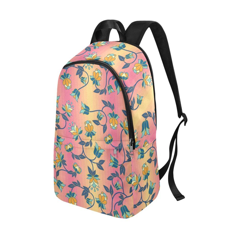 Orange Days Fabric Backpack for Adult (Model 1659) Casual Backpack for Adult (1659) e-joyer 