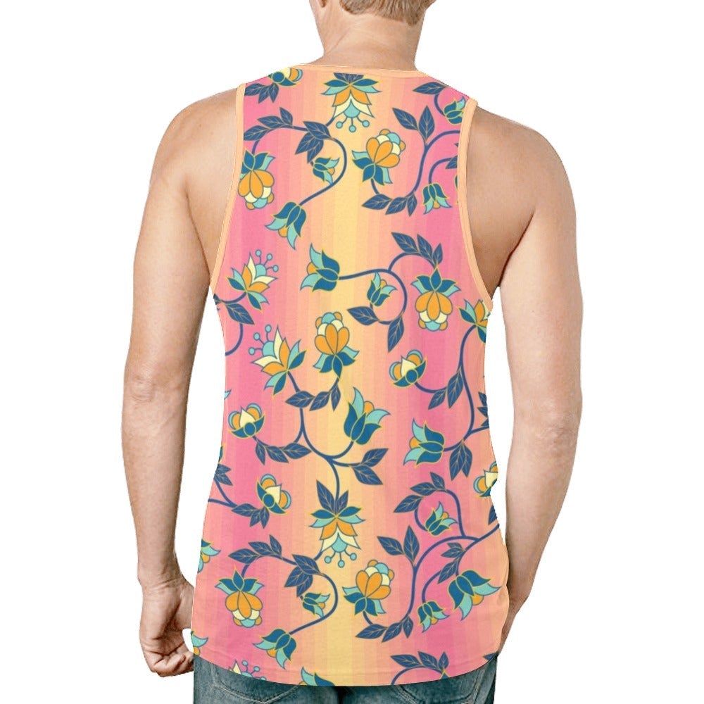 Orange Days New All Over Print Tank Top for Men (Model T46) New All Over Print Tank Top for Men (T46) e-joyer 