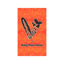 Load image into Gallery viewer, Orange Days Orange - Bring Them Home Feather with Doves Garden Flag 36&#39;&#39;x60&#39;&#39; (Two Sides Printing) Garden Flag 36‘’x60‘’ (Two Sides) e-joyer 
