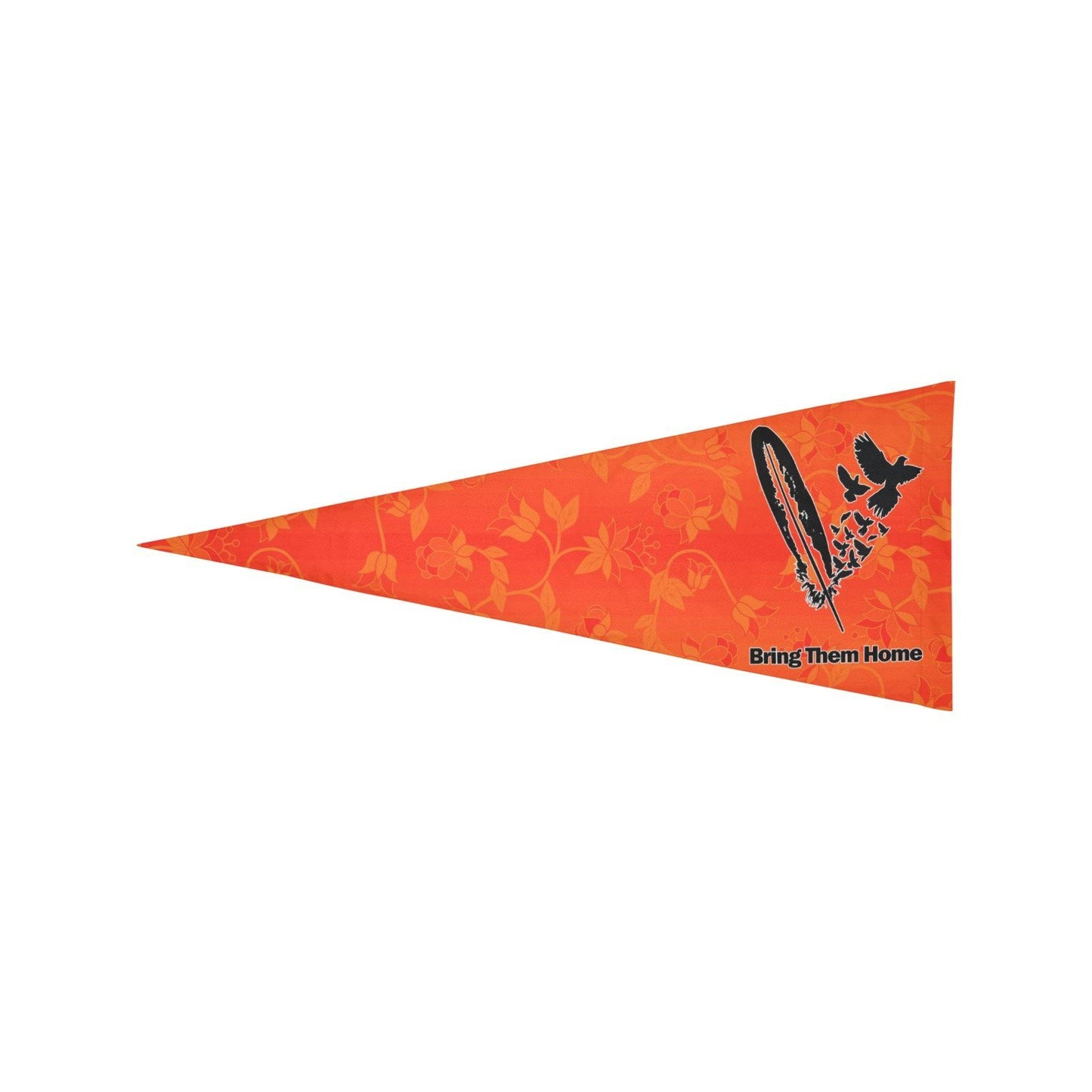 Orange Days Orange Bring Them Home Trigonal Garden Flag 30"x12" Trigonal Garden Flag 30"x12" e-joyer 