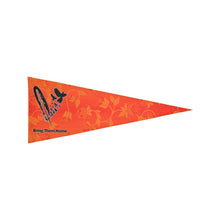 Load image into Gallery viewer, Orange Days Orange Bring Them Home Trigonal Garden Flag 30&quot;x12&quot; Trigonal Garden Flag 30&quot;x12&quot; e-joyer 
