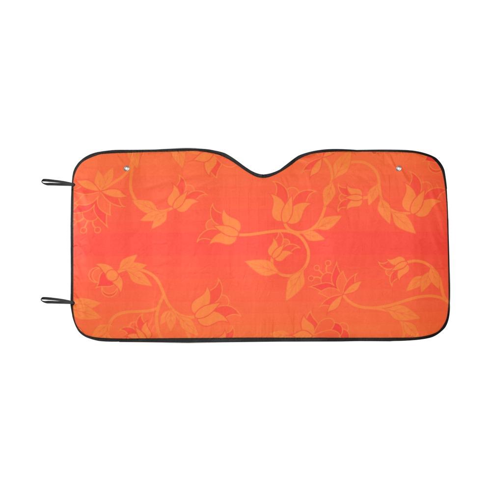 Orange Days Orange Car Sun Shade 55"x30" Car Sun Shade e-joyer 