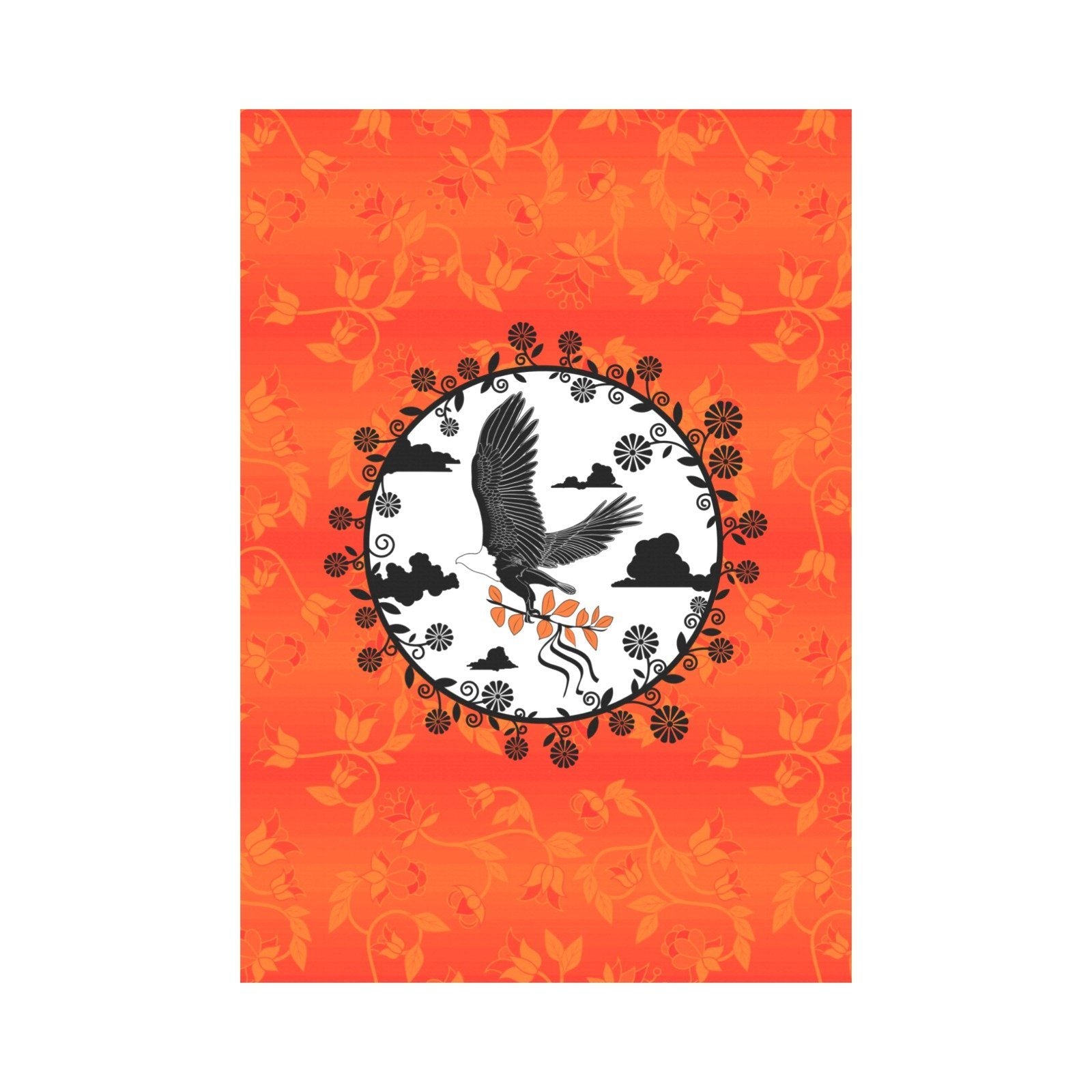 Orange Days Orange - Carrying Their Prayers Garden Flag 28''x40'' (Two Sides Printing) Garden Flag 28‘’x40‘’ (Two Sides) e-joyer 