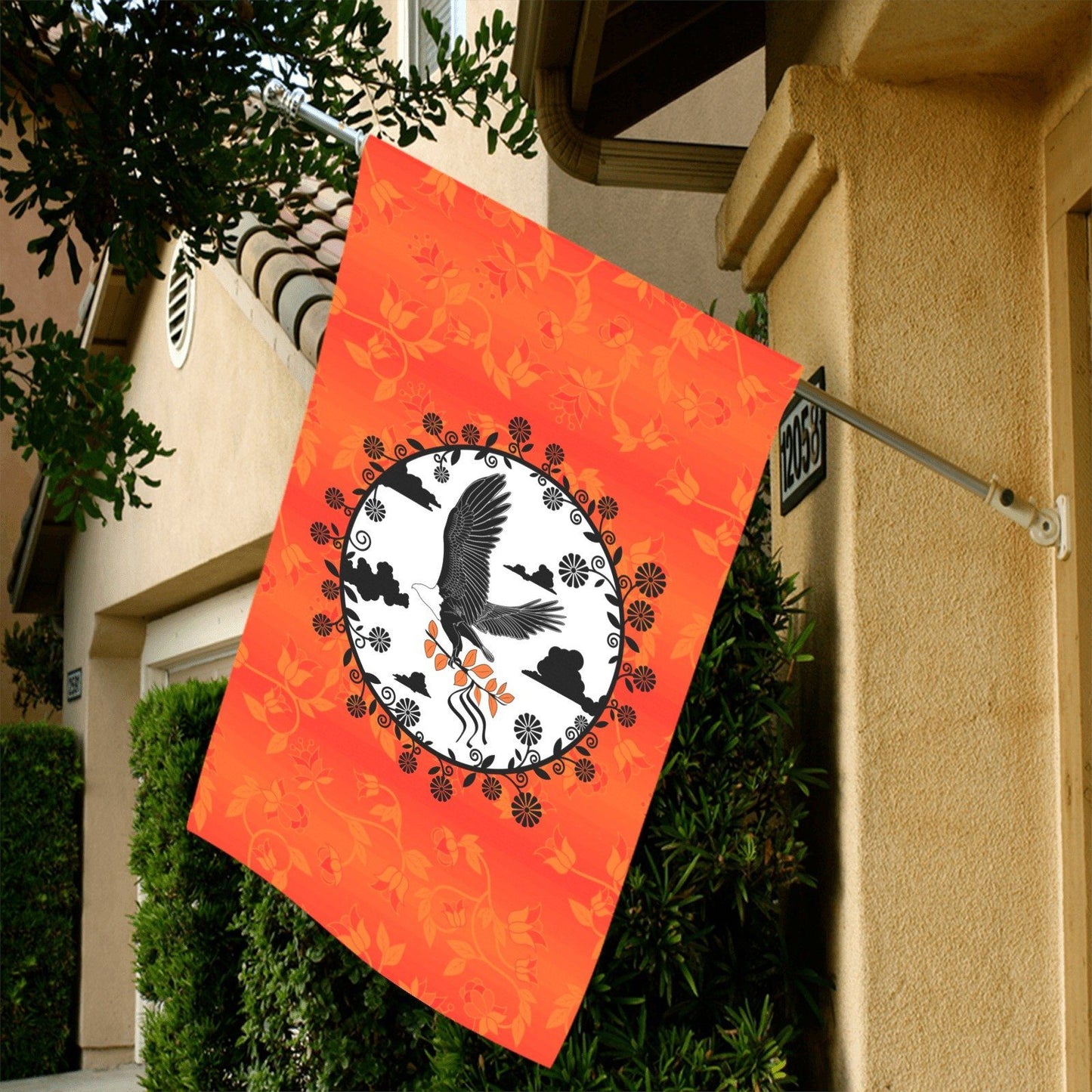 Orange Days Orange - Carrying Their Prayers Garden Flag 36''x60'' (Two Sides Printing) Garden Flag 36‘’x60‘’ (Two Sides) e-joyer 