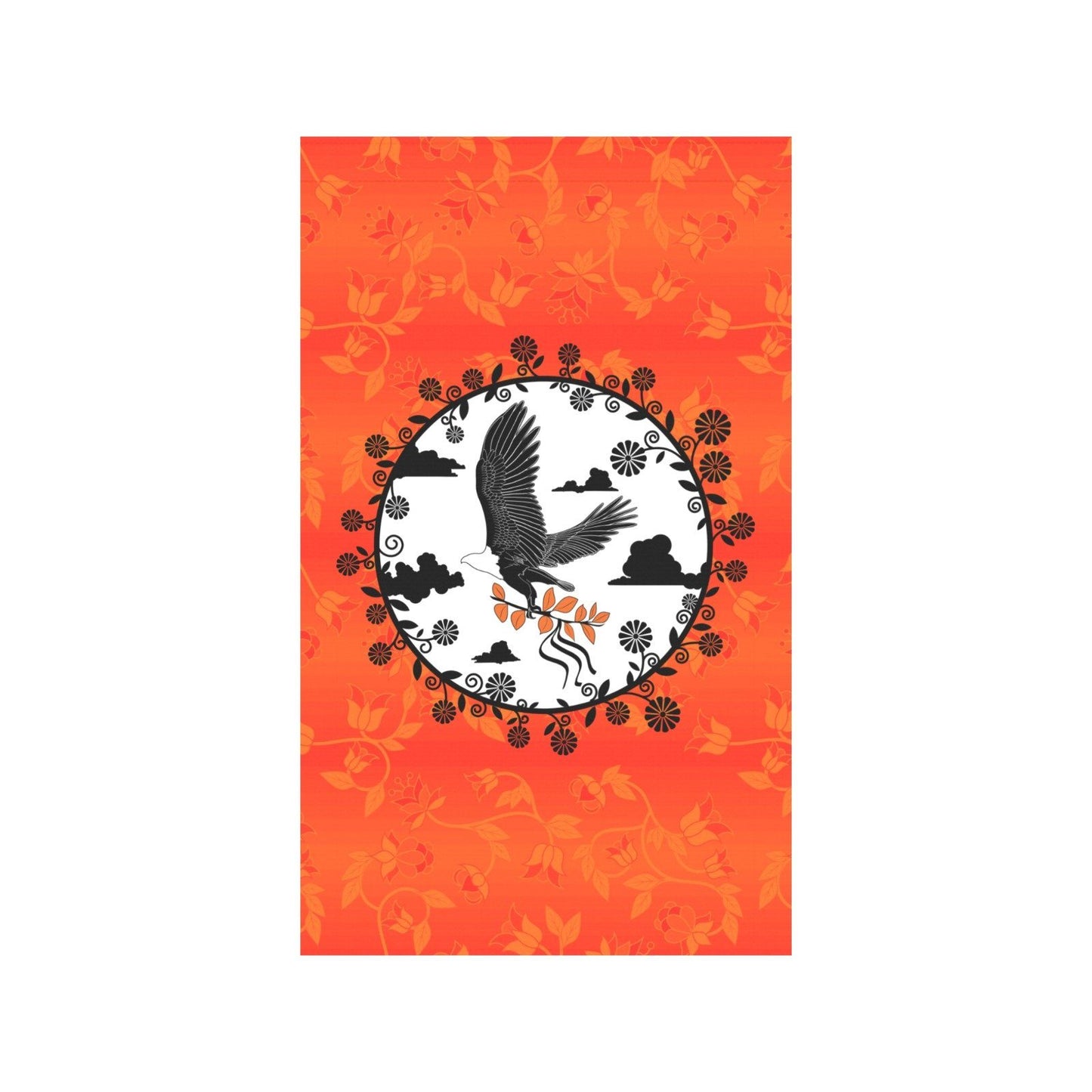 Orange Days Orange - Carrying Their Prayers Garden Flag 36''x60'' (Two Sides Printing) Garden Flag 36‘’x60‘’ (Two Sides) e-joyer 