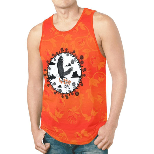 Orange Days Orange Carrying Their Prayers New All Over Print Tank Top for Men (Model T46) New All Over Print Tank Top for Men (T46) e-joyer 