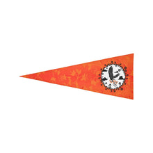 Load image into Gallery viewer, Orange Days Orange Carrying Their Prayers Trigonal Garden Flag 30&quot;x12&quot; Trigonal Garden Flag 30&quot;x12&quot; e-joyer 
