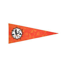 Load image into Gallery viewer, Orange Days Orange Carrying Their Prayers Trigonal Garden Flag 30&quot;x12&quot; Trigonal Garden Flag 30&quot;x12&quot; e-joyer 
