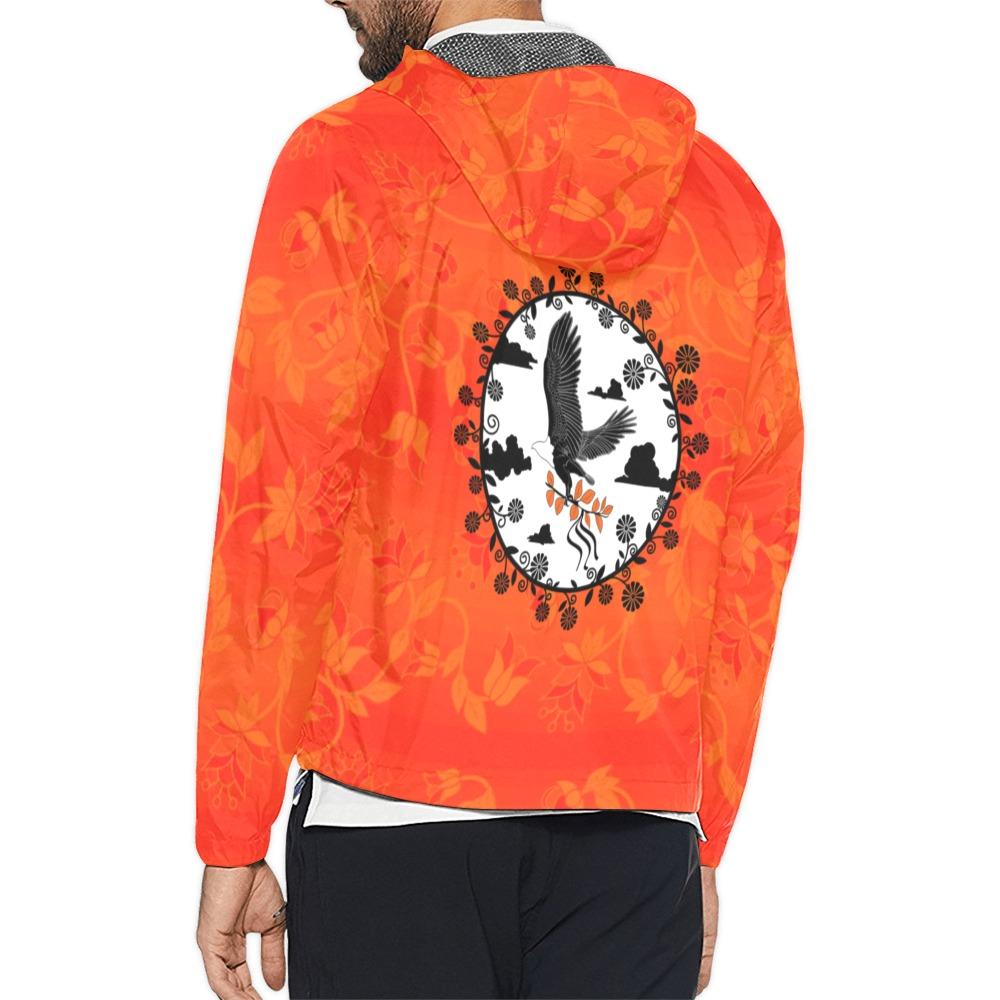 Orange Days Orange Carrying Their Prayers Windbreaker – Men's Jacket by 49 Dzine