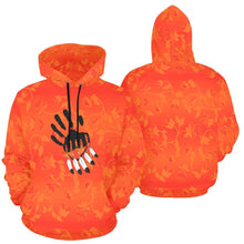 Load image into Gallery viewer, Orange Days Orange Orange A feather for each All Over Print Hoodie for Men (USA Size) (Model H13) All Over Print Hoodie for Men (H13) e-joyer 
