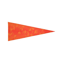 Load image into Gallery viewer, Orange Days Orange Trigonal Garden Flag 30&quot;x12&quot; Trigonal Garden Flag 30&quot;x12&quot; e-joyer 
