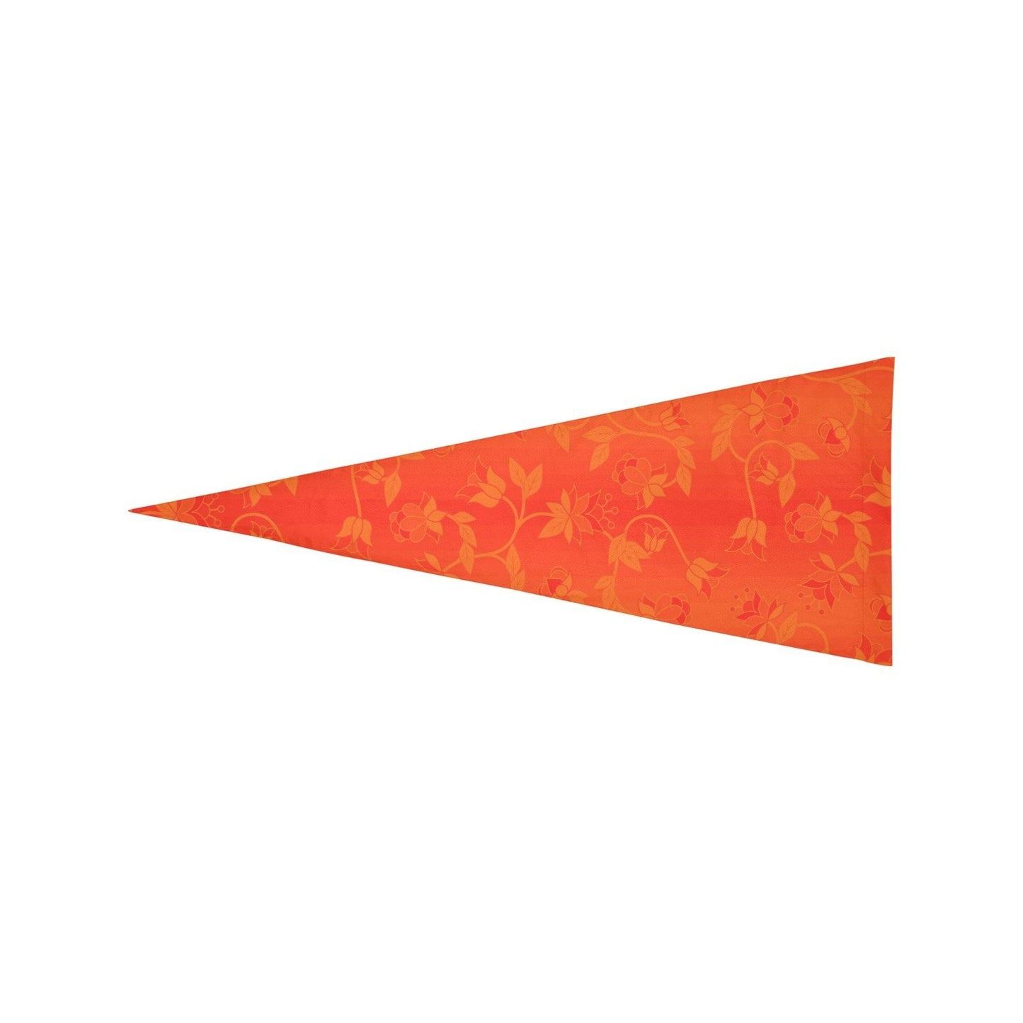 Orange Days Orange Trigonal Garden Flag 30"x12" Trigonal Garden Flag 30"x12" e-joyer 