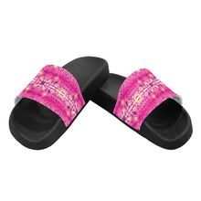 Load image into Gallery viewer, Pink Star Men&#39;s Slide Sandals (Model 057) sandals e-joyer 
