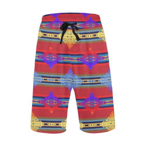 Plateau Gathering Men's All Over Print Casual Shorts (Model L23) Men's Casual Shorts (L23) e-joyer 