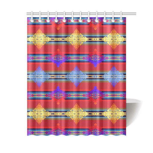 Plateau Gathering Shower Curtain 60"x72" Shower Curtain 60"x72" e-joyer 