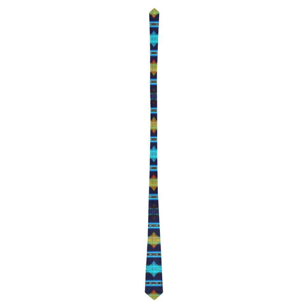 Plateau Night Classic Necktie (Two Sides) Classic Necktie e-joyer 