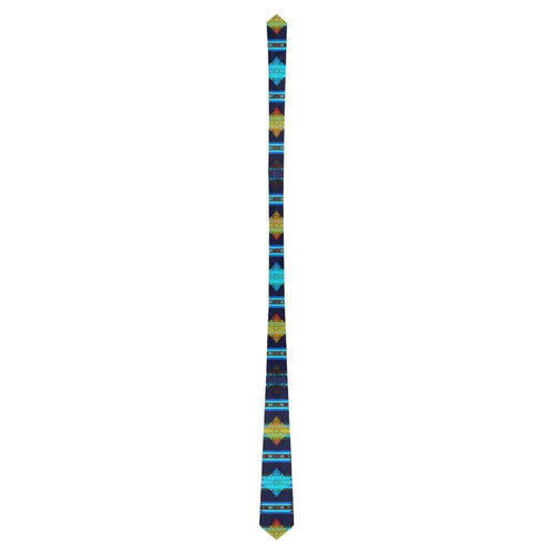 Plateau Night Classic Necktie (Two Sides) Classic Necktie e-joyer 