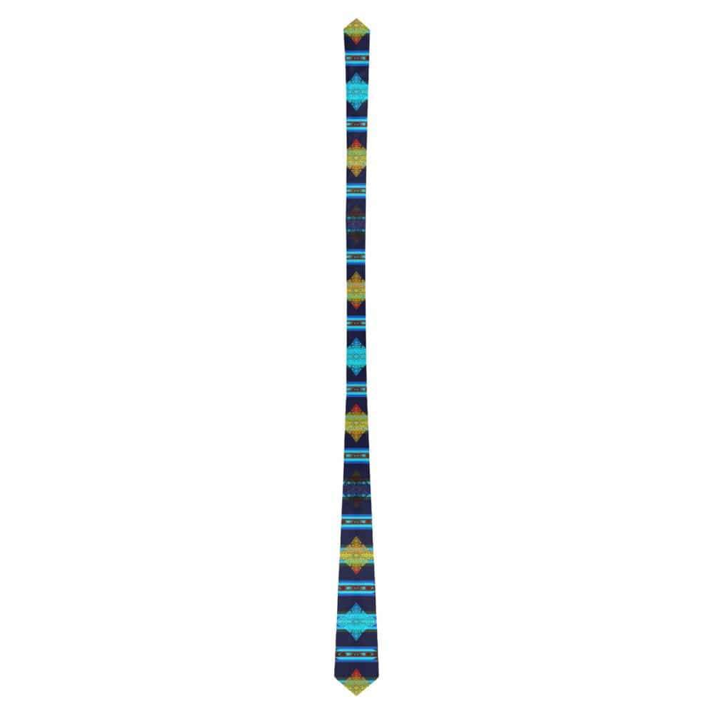 Plateau Night Classic Necktie (Two Sides) Classic Necktie e-joyer 