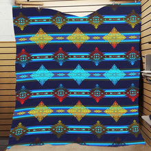 Load image into Gallery viewer, Plateau Night Quilt 70&quot;x80&quot; Quilt 70&quot;x80&quot; e-joyer 
