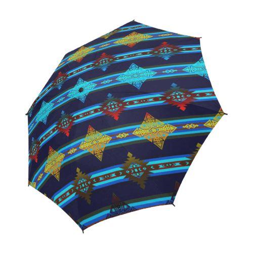 Plateau Night Semi-Automatic Foldable Umbrella Semi-Automatic Foldable Umbrella e-joyer 