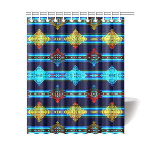 Plateau Night Shower Curtain 60