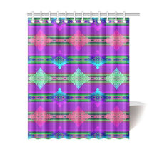 Load image into Gallery viewer, Plateau Quillwork Shower Curtain 60&quot;x72&quot; Shower Curtain 60&quot;x72&quot; e-joyer 
