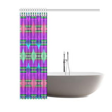 Load image into Gallery viewer, Plateau Quillwork Shower Curtain 60&quot;x72&quot; Shower Curtain 60&quot;x72&quot; e-joyer 
