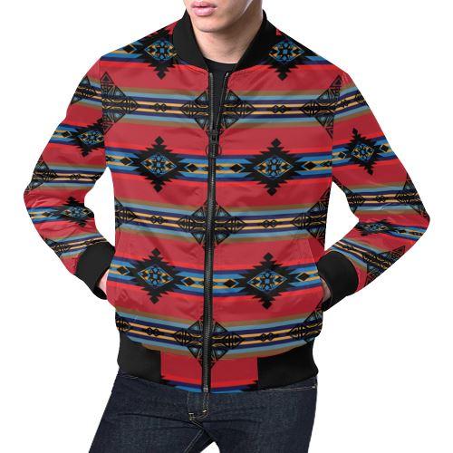 Plateau Ride All Over Print Bomber Jacket for Men/Large Size (Model H19) All Over Print Bomber Jacket for Men/Large (H19) e-joyer 