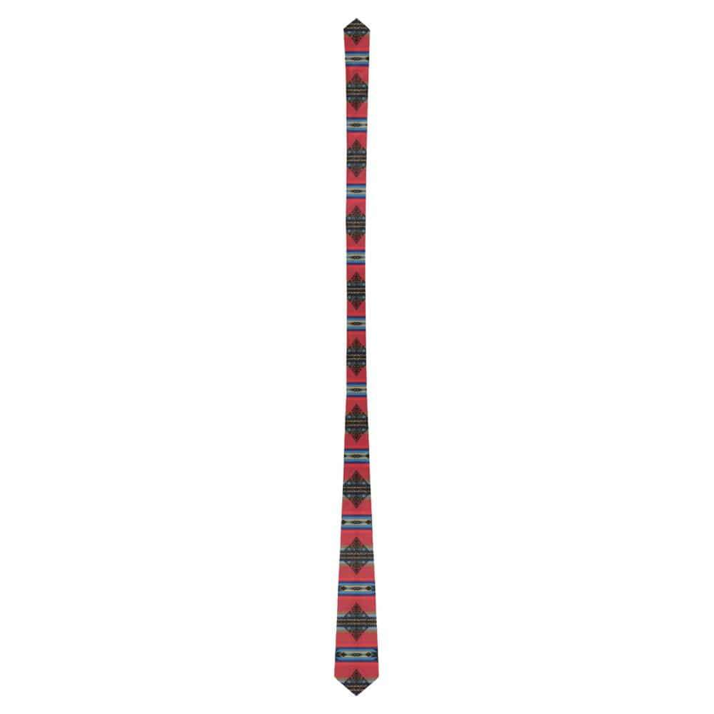 Plateau Ride Classic Necktie (Two Sides) Classic Necktie e-joyer 