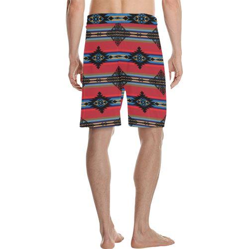 Plateau Ride Men's All Over Print Casual Shorts (Model L23) Men's Casual Shorts (L23) e-joyer 