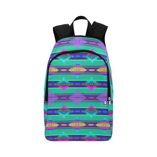 Plateau Riverrun Fabric Backpack for Adult (Model 1659) Casual Backpack for Adult (1659) e-joyer 