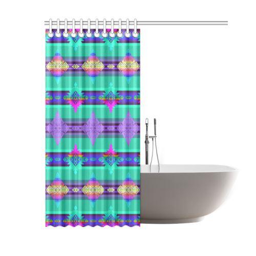 Plateau Riverrun Shower Curtain 60"x72" Shower Curtain 60"x72" e-joyer 