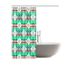 Load image into Gallery viewer, Plateau Stars Shower Curtain 60&quot;x72&quot; Shower Curtain 60&quot;x72&quot; e-joyer 
